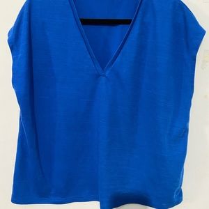 Zara Blue Top